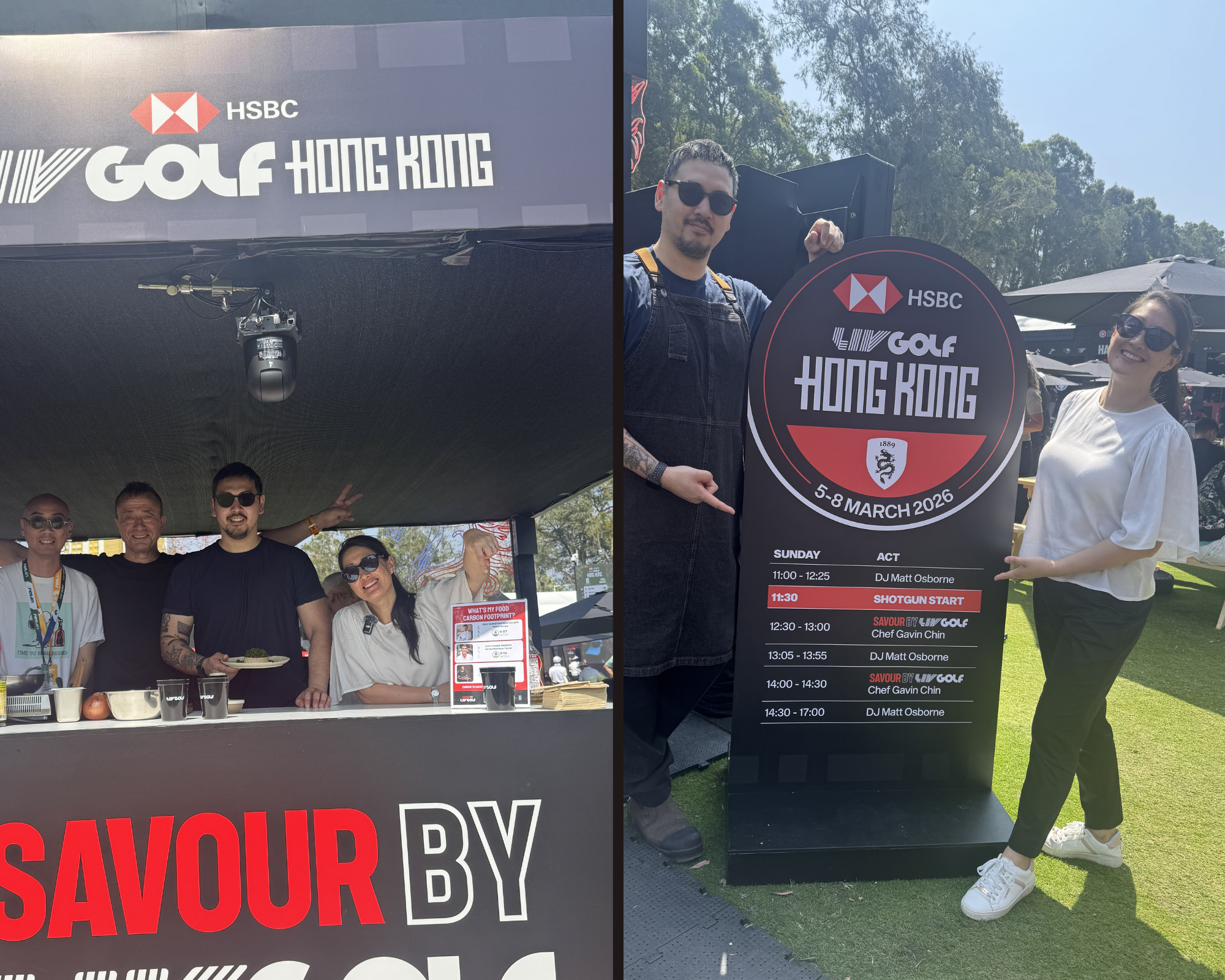 Liv Golf Day 3 Savour byLiv Golf Hong Kong Gavin Chin House of Culture