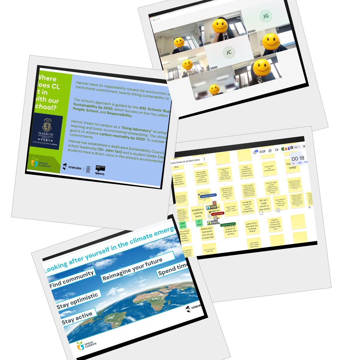 Carbon speak / CLP training on climate change with harrow
